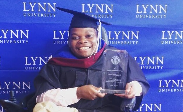 Energy Maburutse graduated from Lynn University in May 2015.